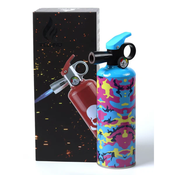 Techno Torch Fire Extinguisher Torch Lighter - Assorted Design (MSRP $39.99)