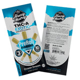 Hazy Mary Exotic Diamond Infused Pre-Rolls 1g - Pack of 3 / Display of 10