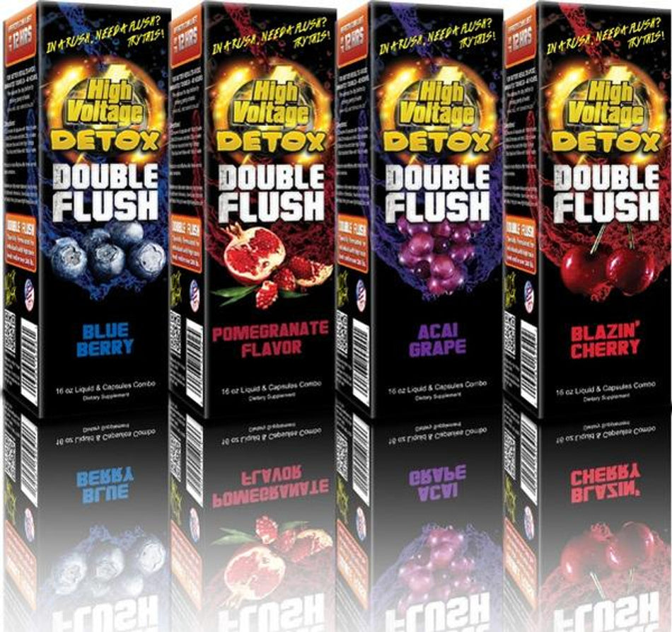 High Voltage Detox Double Flush 16oz (MSRP $29.99)