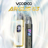 VooPoo Argus G3 1500mAh Pod System Kit (MSRP $34.99)