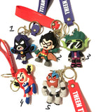 Character Keychain 3D Rubber Teen Titans Design A250