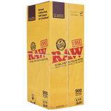 RAW Classic Cones 1 1/4 Size - Pack of 900 Cones | Bulk Box