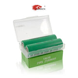 IMREN 18650 2500mAh 25RS 25A Li-ion Rechargeable Battery - Pack of 2