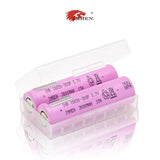 IMREN 18650 3000mAh 30QP Li-ion Rechargeable Battery - Pack of 2
