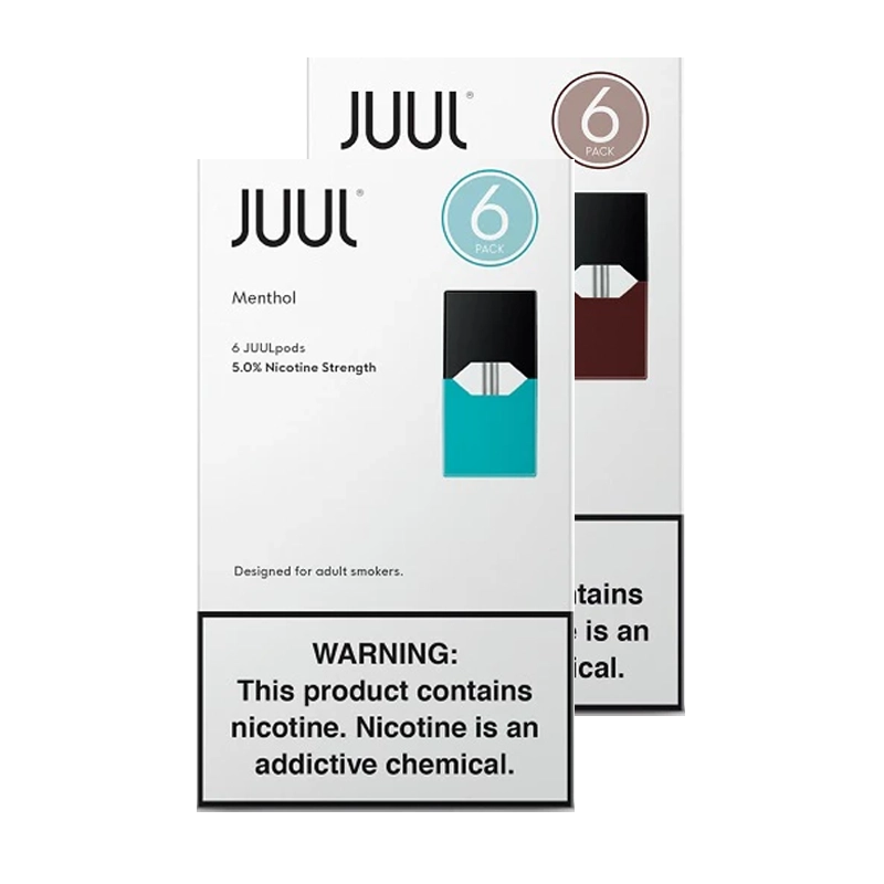 JUUL Prefilled Replacement Pods 6pk - Display of 4 (MSRP $25.99 Each)