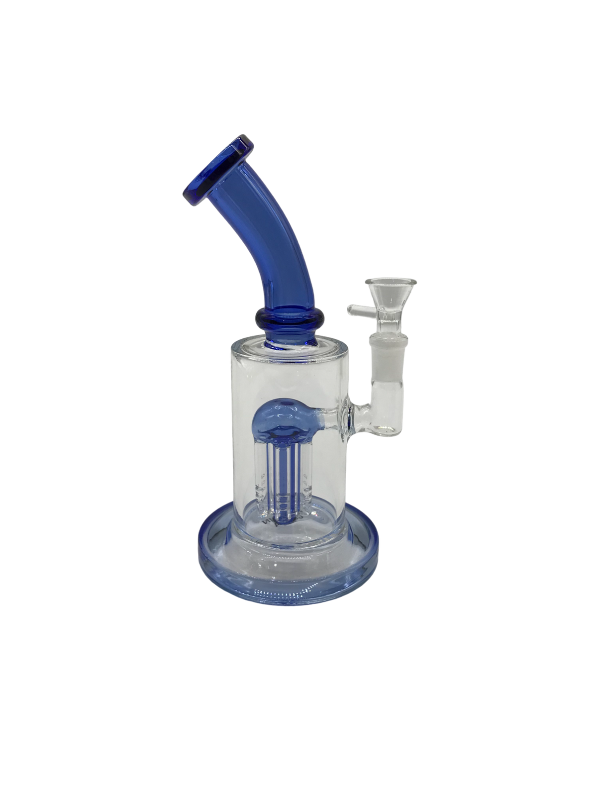 Glass Bong 9in Blue Spehar Design (MSRP $29.99)