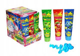 Kids Boom Triple Squeeze Sour Gel Candy Toy - Display of 12 (MSRP $4.99 Each)
