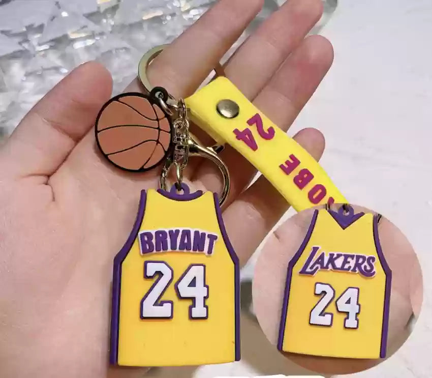Nba Key Chain Lakers Keychain Set – 12pc NBA Charms | Wholesale Basketball Merch ...