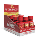 KRX Extra Boost Kratom Shot 30mL - Display of 12 (MSRP $29.99 Each)