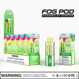 Fog Pod 35K Puffs 19mL Disposable Pod - Display of 5