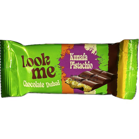 Beirutiu Look Me Dubai Chocolate slim 35g - Display of 24 (MSRP $4.99 Each)