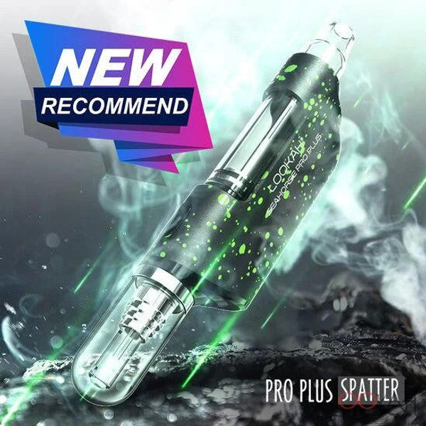 Lookah Seahorse Pro Plus Spatter Edition 650mAh Dab Vaporizer (MSRP $59.99)
