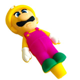 Silicone Smoking Pipe Mario 10 Count Box