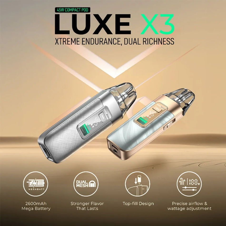 Vaporesso Luxe X3 Pro 2600mAh Pod System Kit
