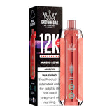 Al Fakher Crown Bar Crystal V2 12000 Puffs DTL Disposable Vape - Display of 5 (MSRP $24.99 Each) (Copy)