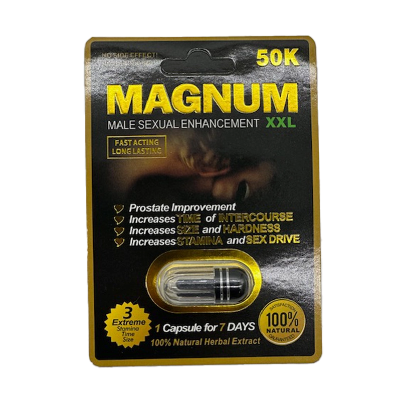 Magnum Male Enhancement Pill - Display of 24 (MSRP $8.99 Each)