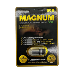 Magnum Male Enhancement Pill - Display of 24 (MSRP $8.99 Each)