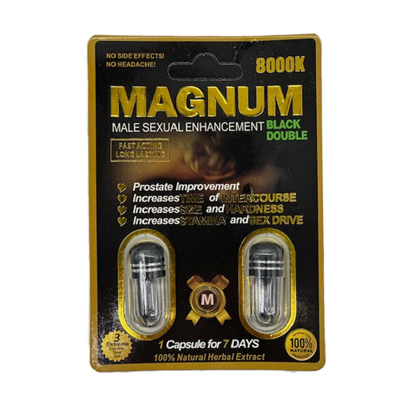 Magnum Male Enhancement Pill - Display of 24 (MSRP $8.99 Each)