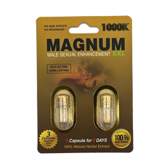 Magnum Male Enhancement Pill - Display of 24 (MSRP $8.99 Each)