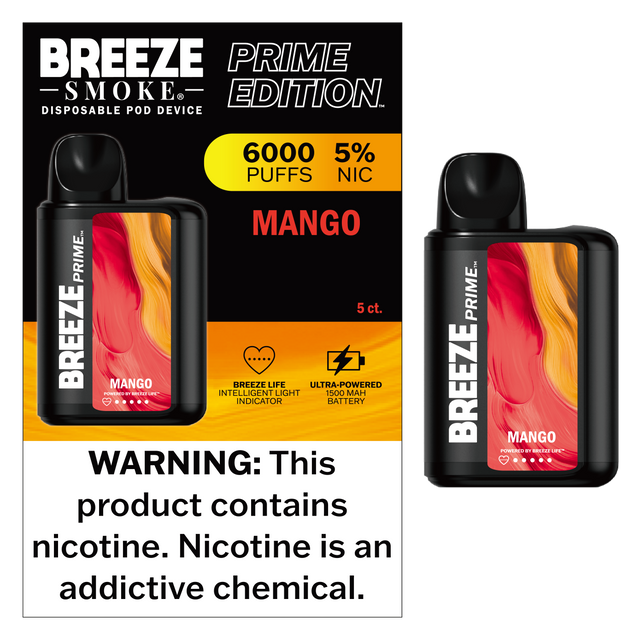 Breeze Prime Edition - Display of 5 (MSRP $19.99 Each)