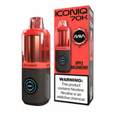 MIA Iconiq 70K Puffs 20mL Disposable Vape - Display of 5