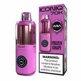MIA Iconiq 70K Puffs 20mL Disposable Vape - Display of 5