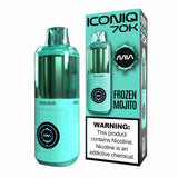 MIA Iconiq 70K Puffs 20mL Disposable Vape - Display of 5