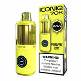 MIA Iconiq 70K Puffs 20mL Disposable Vape - Display of 5