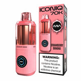 MIA Iconiq 70K Puffs 20mL Disposable Vape - Display of 5