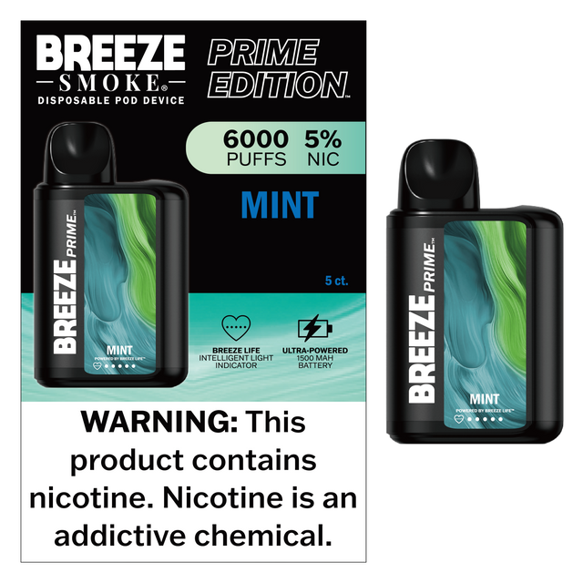 Breeze Prime Edition - Display of 5 (MSRP $19.99 Each)