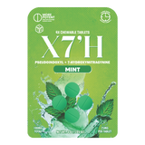X7'H 7-Hydroxy + Pseudo Kratom Tablets 25mg - 4 Count / Display of 10 (MSRP $29.99 Each)