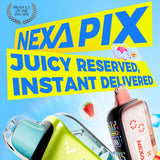 Nexa Pix 35K Puffs 16mL Disposable Vape - Display of 5 (MSRP $24.99 Each)