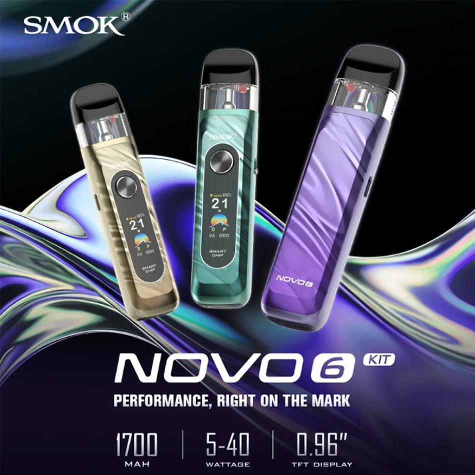 SMOK Novo 6 1700mAh Pod System Kit