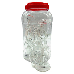 Glass Bong 6in Two-Part Beker Design 6ct Jar (MSRP $39.99ea)