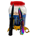 Knife Jar Mix 24CT JR101
