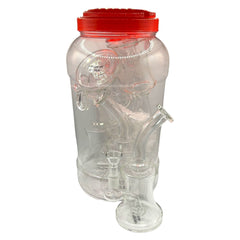 Glass Bong 7in Classic Bong Design 5ct Jar (MSRP $24.99ea)