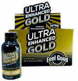 Ultra Enhanced Gold Kratom Extract Shot 12ct Display