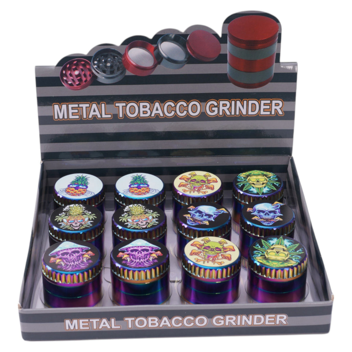 Grinder 40mm 12ct Display BG(HB)-56