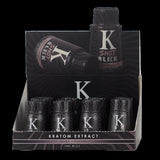 K Shot Black Kratom Extract Extra Strength 10ml 12ct Display
