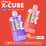 Off-Stamp X Cube Crystle By Lost Mary 35K Puffs Disposable Pod - Display of 5 (MSRP $19.99 Each)