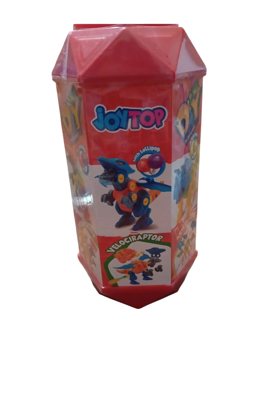 Joy Top DIY Dino Sour Lollipop and Gummies - 40 Piece Display