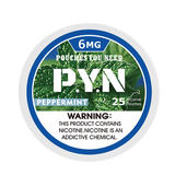 PYN Nicotine Pouches - 25 Pouches Per Can/Pack of 5 Cans (MSRP $5.99 Each)