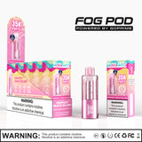 Fog Pod 35K Puffs 19mL Disposable Pod - Display of 5