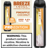 Breeze Pro Edition Disposable Vape - Display of 10 (MSRP $17.99 Each)