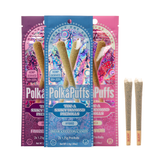 Polka Puffs THC-A Saucy Diamond Pre-Rolls 1.25g - Pack of 2 / Display of 10 (MSRP $19.99 Each)