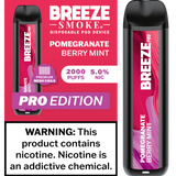 Breeze Pro Edition Disposable Vape - Display of 10 (MSRP $17.99 Each)