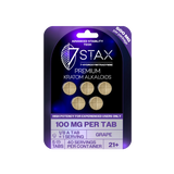 7Stax 7-Hydroxy Kratom Tablets 100mg - 5 Count / Display of 10 Packs