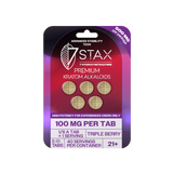 7Stax 7-Hydroxy Kratom Tablets 100mg - 5 Count / Display of 10 Packs