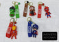 Character Keychain 3D Rubber Avangers Design A262