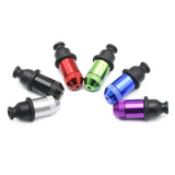 Smoking Pacifier Metal Pipes Assorted Colors - Display of 30